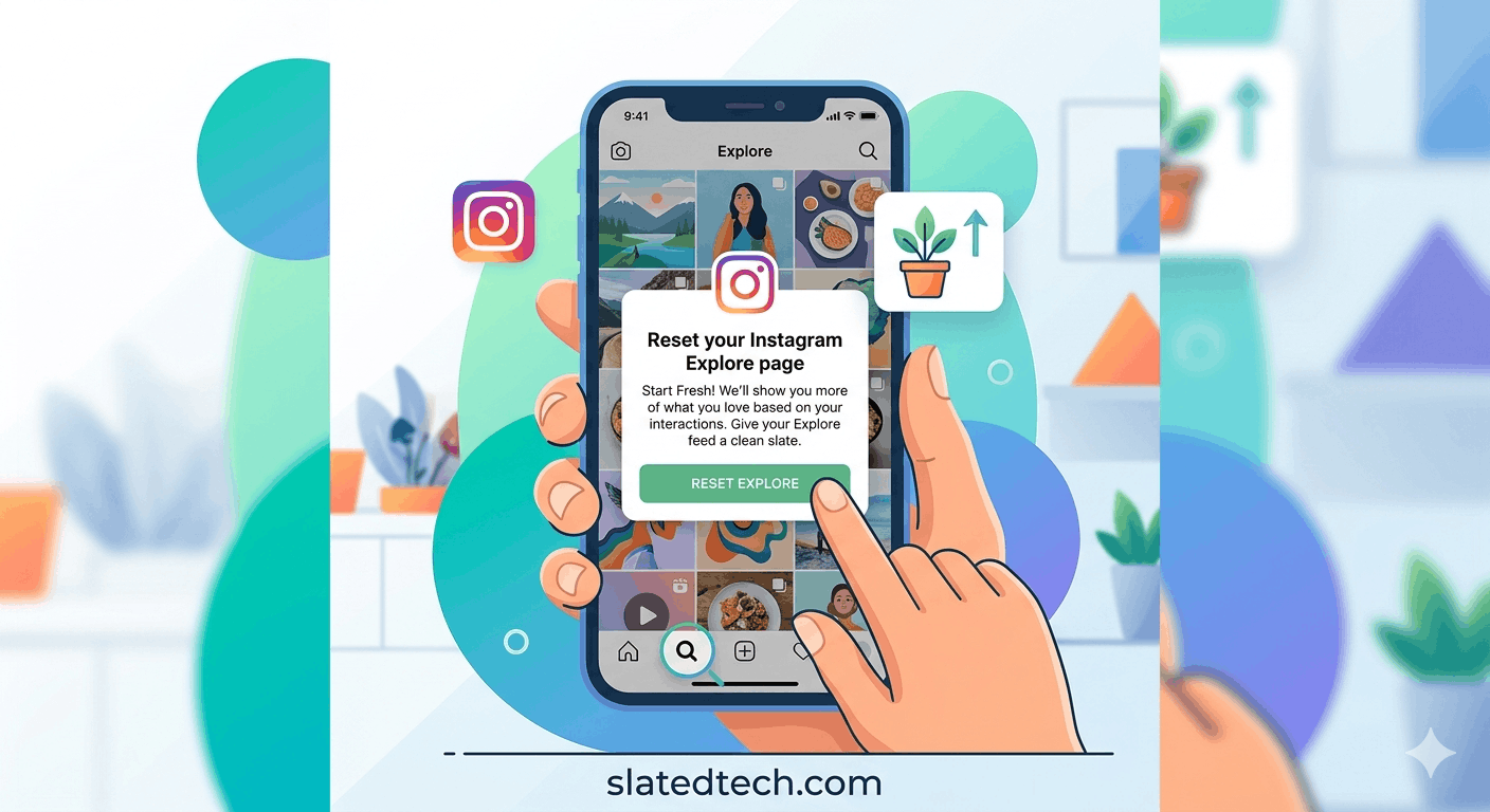 Reset your Instagram Explore page