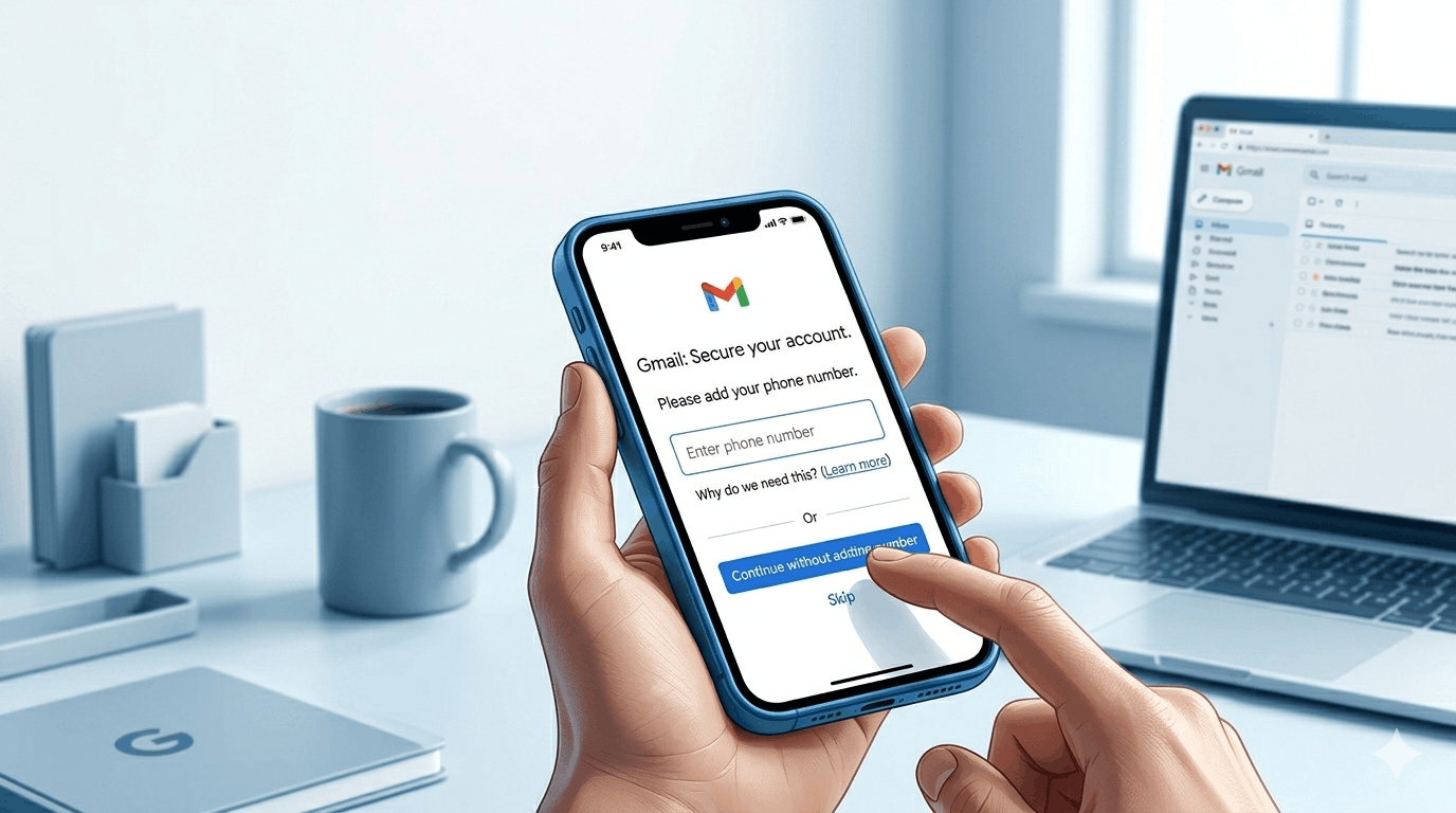 Why do you need a phone number for Gmail